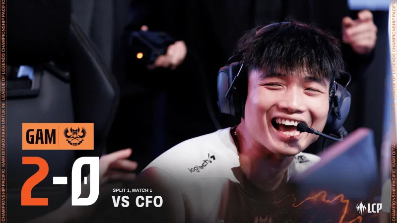 shad0w加盟CFO首战惨被Levi退役的GAM横扫,GAM打野拿到MVP